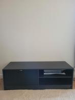 Zwart tv meubel, Ophalen, 100 tot 150 cm, Zo goed als nieuw, Minder dan 100 cm
