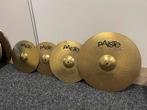 Paiste Brass 101 bekkenset, Muziek en Instrumenten, Percussie, Ophalen of Verzenden, Zo goed als nieuw, Trommel