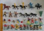 Plastic Cowboys Indianen Paarden Struik. . Zien er prima uit, Figuur of Figuren, Zo goed als nieuw, Groter dan 1:35, Verzenden