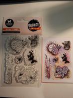 Studio Light Clear Stamps - Bloemen & Vlinders, Ophalen of Verzenden, Zo goed als nieuw, Clearstamp