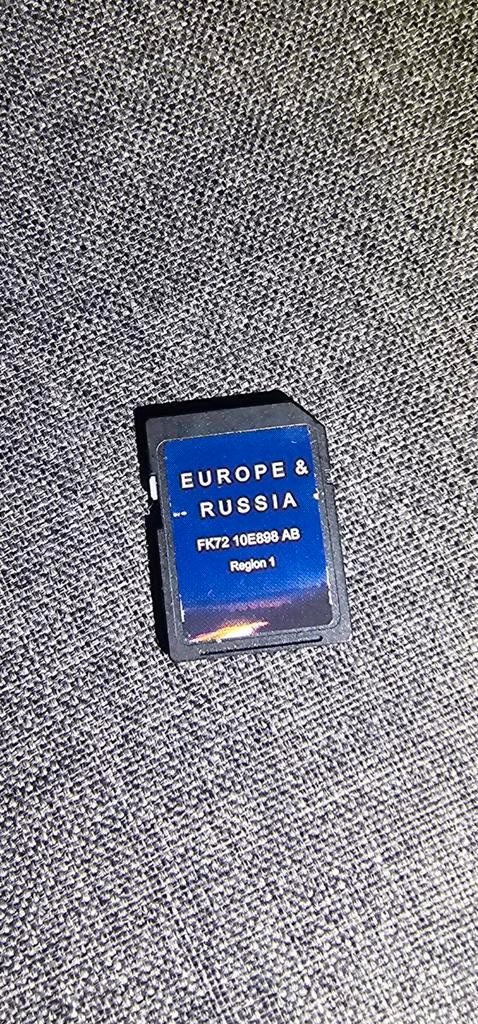 Land Rover FK72-10E898-AG Sat Nav SD-kaart Europa / VK / Ier, Computers en Software, Navigatiesoftware, Gebruikt, Landkaarten