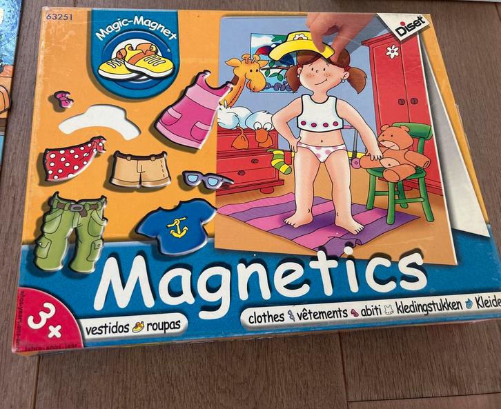 Magnetics Aankleedspel!, Kinderen en Baby's, Speelgoed | Overig, Gebruikt, Jongen of Meisje, Ophalen of Verzenden