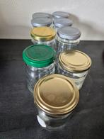 Kleine glazen potjes met deksel, Huis en Inrichting, Keuken | Potten en Pannen, Ophalen of Verzenden, Zo goed als nieuw, Glas