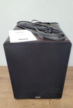 Magnat Alpha RS 12 Subwoofer (Mocca), Audio, Tv en Foto, Luidsprekers, Ophalen, Subwoofer, Magnat, Zo goed als nieuw
