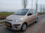 Hyundai i10 1.25 I 5DR 2008 Beige, Auto's, Voorwielaandrijving, 450 kg, 4 cilinders, Leder en Stof