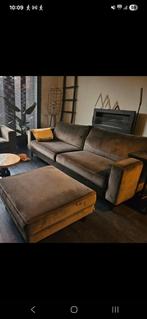 Woood Robin groene 3 zitsbank, Ophalen, Gebruikt, Stof