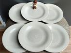 6 Vintage Ikea Anne Nilsson grote Swirl design diner borden, Huis en Inrichting, Keuken | Servies, Ophalen of Verzenden, Gebruikt