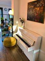Leuke witte huispiano te koop!, Ophalen, Gebruikt, Wit, Piano