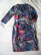Jurk Ariana - Zwart Blauw 3/4 Mouw en mooie Hals 40 - Nieuw, Maat 38/40 (M), Blauw, Nieuw, Ophalen of Verzenden