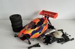 Thunder Tiger EB4 nitro 1/10 rc auto, Ophalen of Verzenden, Gebruikt, Nitro, Onderdeel