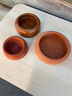Terracotta Bakjes voor Knaagdieren, Ophalen, Schaal, Rond, Zo goed als nieuw