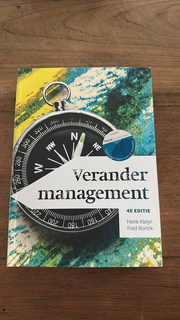 Fred Rorink - Verandermanagement, Boeken, Schoolboeken, Zo goed als nieuw, Nederlands, Overige niveaus, Ophalen of Verzenden