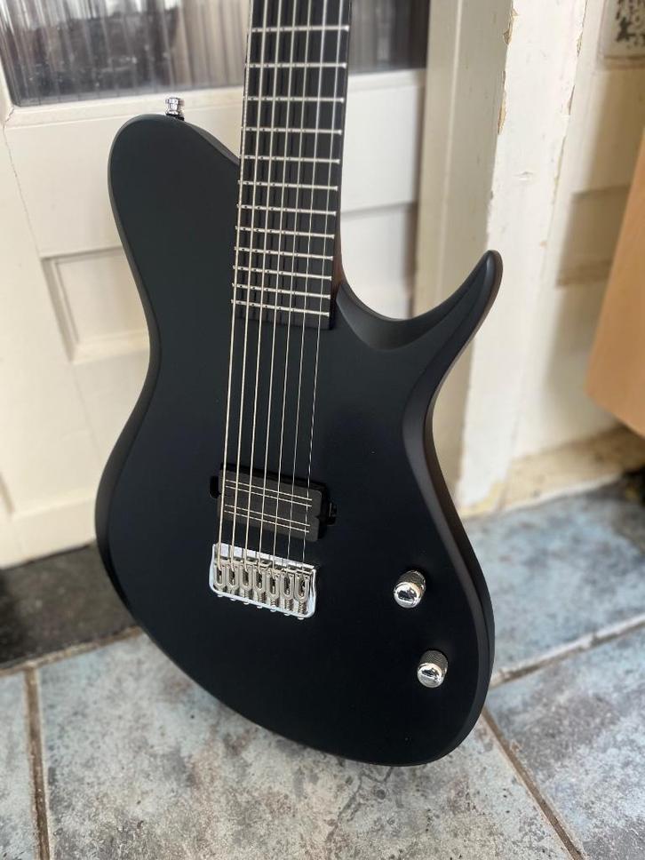 Aviator Warbird 7 Baritone / BKP Impulse, Muziek en Instrumenten, Snaarinstrumenten | Gitaren | Elektrisch, Gebruikt, Solid body