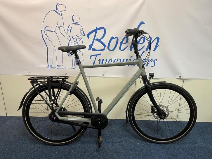 Gazelle Chamonix C8 28/65 8v Herenfiets 1.5jr Green Matt, Fietsen en Brommers, Fietsen | Heren | Herenfietsen, Zo goed als nieuw