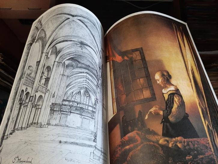 Meisterwerke im Grossformat: Hollandische /Flamische Malerei, Boeken, Kunst en Cultuur | Beeldend, Gelezen, Ophalen