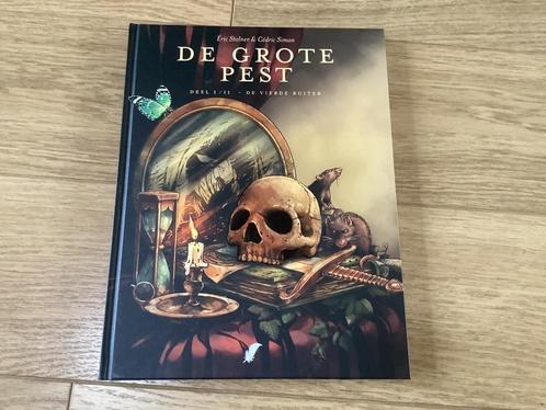 De grote pest - I/II De vierde ruiter (HC), Boeken, Stripboeken, Zo goed als nieuw, Eén stripboek, Ophalen of Verzenden