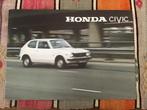 autofolder Honda Civic jaren 70, Ophalen of Verzenden, Gelezen, Honda