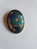 mooie vintage sjaalklem cloisonne, Sieraden, Tassen en Uiterlijk, Antieke sieraden, Ophalen, Overige materialen