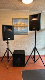 Set speakers devine en skytec DJ set. Compleet, Muziek en Instrumenten, Ophalen, Gebruikt, Overige merken
