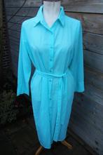 Doorknoopjurk blauw Pia Rossini mt S transparant Vaste prijs, Pia Rossini, Blauw, Ophalen of Verzenden, Zo goed als nieuw