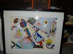 ABSTRACTE GESIGNEERDE AQUAREL in de stijl van KANDINSKY, Antiek en Kunst, Kunst | Schilderijen | Abstract, Ophalen of Verzenden