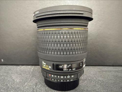 Sigma (nikon F vatting) 20mm F1.8 EX DG Asperherical met, Audio, Tv en Foto, Fotografie | Lenzen en Objectieven, Zo goed als nieuw