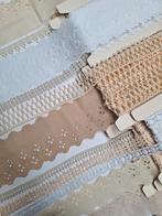 Supermooie partij katpen vintage brocante kant en broderie, Ophalen of Verzenden, Nieuw, Kant