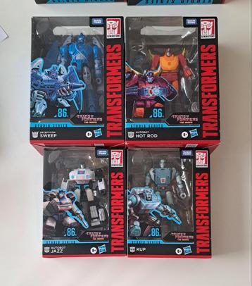 Transformers Studio Series 86 - Set van 4 beschikbaar voor biedingen