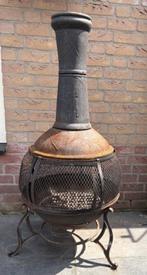 Terraskachel gietijzer, Tuin en Terras, Tuinhaarden, Ophalen, Gebruikt