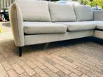 Lichtgrijze hoekbank met lounge, Ophalen, Gebruikt, Hoekbank, 200 tot 250 cm
