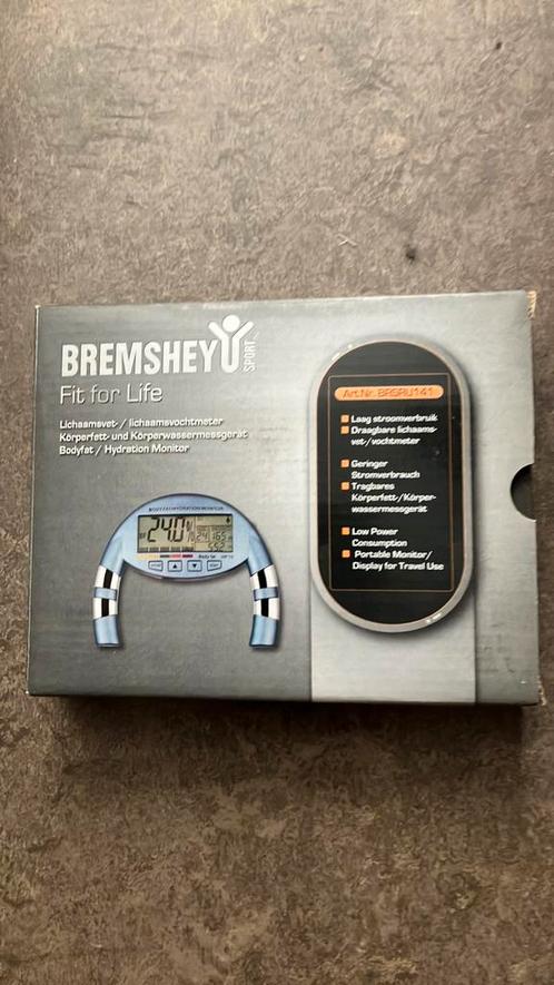 Bremshey lichaamsvet/vochtmeter. Fit for life,, Sport en Fitness, Fitnessmaterialen, Nieuw, Ophalen