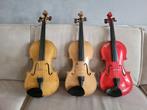 Te koop in eigen atelier hand gebouwde vioolen ., Ophalen of Verzenden, Zo goed als nieuw, 4/4-viool, Viool