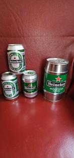 Heineken blikjes, Verzamelen, Heineken, Gebruikt, Ophalen of Verzenden