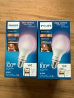 2 Philips Smart LED Lampen - Nieuw!, Ophalen, Led-lamp, 60 watt of meer, Nieuw