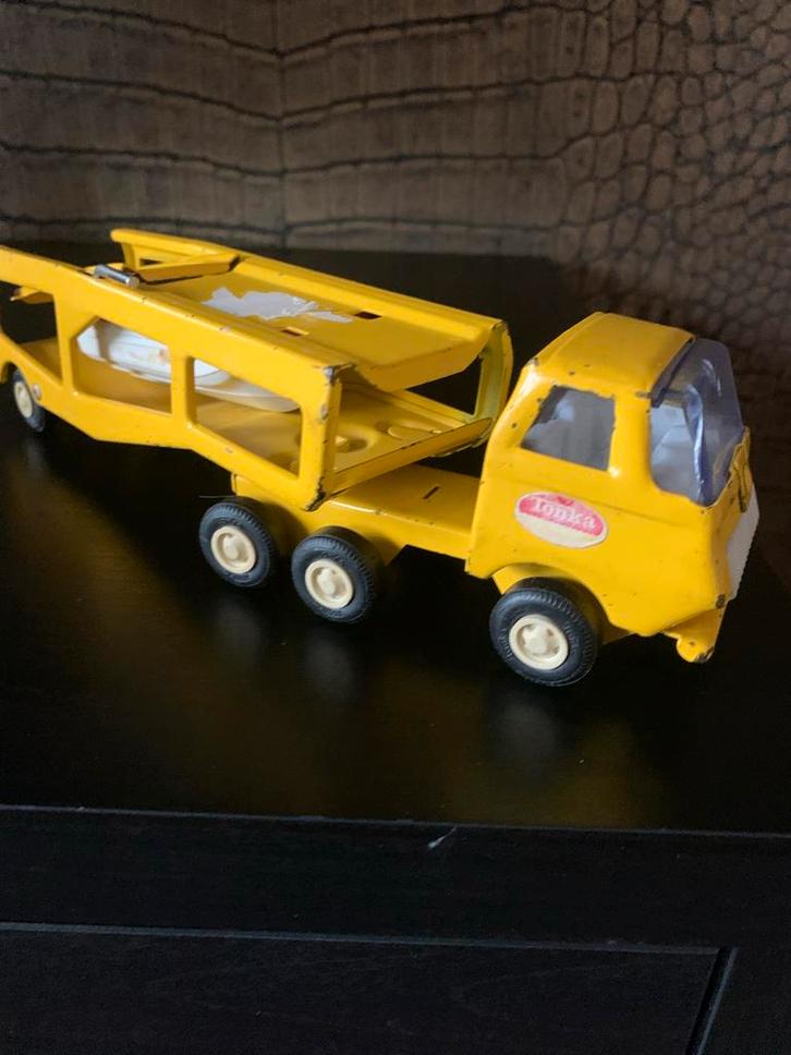 Vintage Tonka Ambulance Auto - Metaal, Kinderen en Baby's, Speelgoed | Overig, Gebruikt, Jongen of Meisje, Ophalen of Verzenden