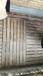 Balkon tegels hout, Ophalen, Gebruikt, Hout