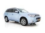 Mitsubishi Outlander 2.0 PHEV Executive Edition Aut. *1/2LEA, Zwart, 4 cilinders, Blauw, Leder en Stof