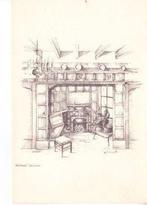 ENSCHEDE,- Huize,,Hölterhof''  Open vuur.  23-12, Verzamelen, Ophalen of Verzenden, 1960 tot 1980, Ongelopen, Overijssel