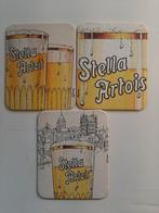 Stella Artois 3 bierviltjes, Verzamelen, Biermerken, Nieuw, Viltje(s), Stella Artois, Ophalen of Verzenden