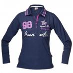 Blauw/paars grape Red Horse Liberty polo maat S, Dressuur, Nieuw, Ophalen of Verzenden, Info@horka.com