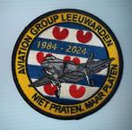 Aviation Group Leeuwarden Patch - 40 jaar, Ophalen of Verzenden, Luchtmacht, Nederland, Embleem of Badge