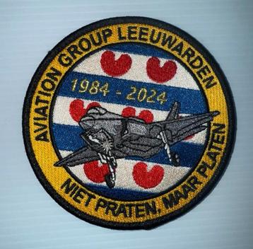 Aviation Group Leeuwarden Patch - 40 jaar beschikbaar voor biedingen