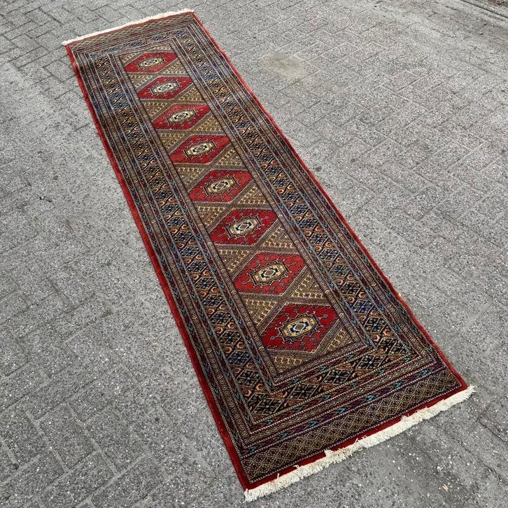 Vintage Perzische Loper, Vloerkleed Louis de Poortere Tapijt, Huis en Inrichting, Stoffering | Tapijten en Kleden, Zo goed als nieuw