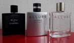 CHANEL: 3 verschillende lege parfumflessen,  plús 3 tasjes !, Verzamelen, Parfumverzamelingen, Ophalen of Verzenden, Gebruikt