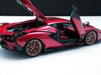 Nieuw modelauto Lamborghini Sian FKP37 – Bburago 1:18, Auto, Nieuw, Ophalen of Verzenden, Bburago
