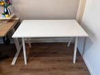 Bureau Trotten IKEA - 120x70cm - Wit, Ophalen, Zo goed als nieuw, Rechthoekig, 50 tot 100 cm