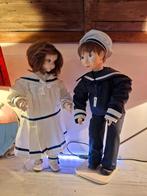 2 handgemaakte karakterpoppen nu samen voor €60, Verzamelen, Poppen, Ophalen, Zo goed als nieuw, Pop