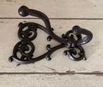 Vintage Franse gietijzeren kapstokhaak hartvormig, Huis en Inrichting, Woonaccessoires | Kapstokken, Gebruikt, Wandhaken, Ophalen of Verzenden