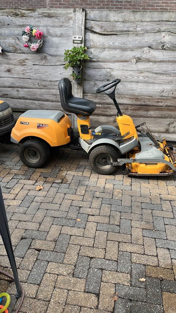 Stiga park 4wd en estesia zitmaaier, Tuin en Terras, Zitmaaiers, Gebruikt, Ophalen of Verzenden