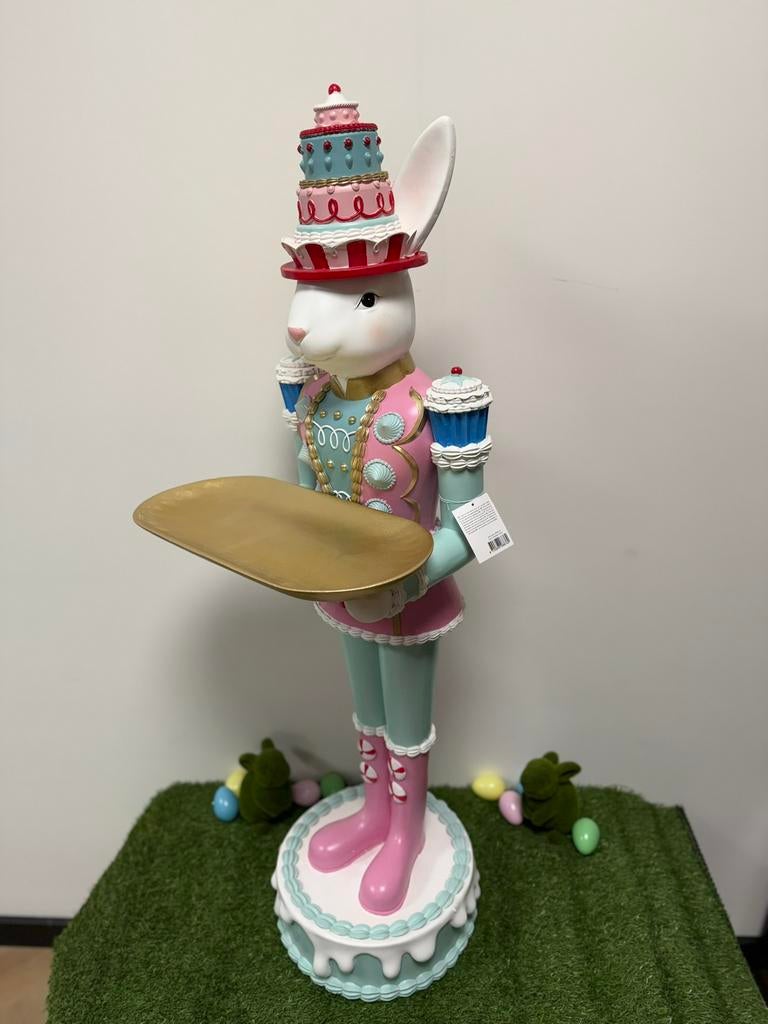 Clayre & Eef konijn beeld 121cm twv €495, Ophalen of Verzenden, Nieuw